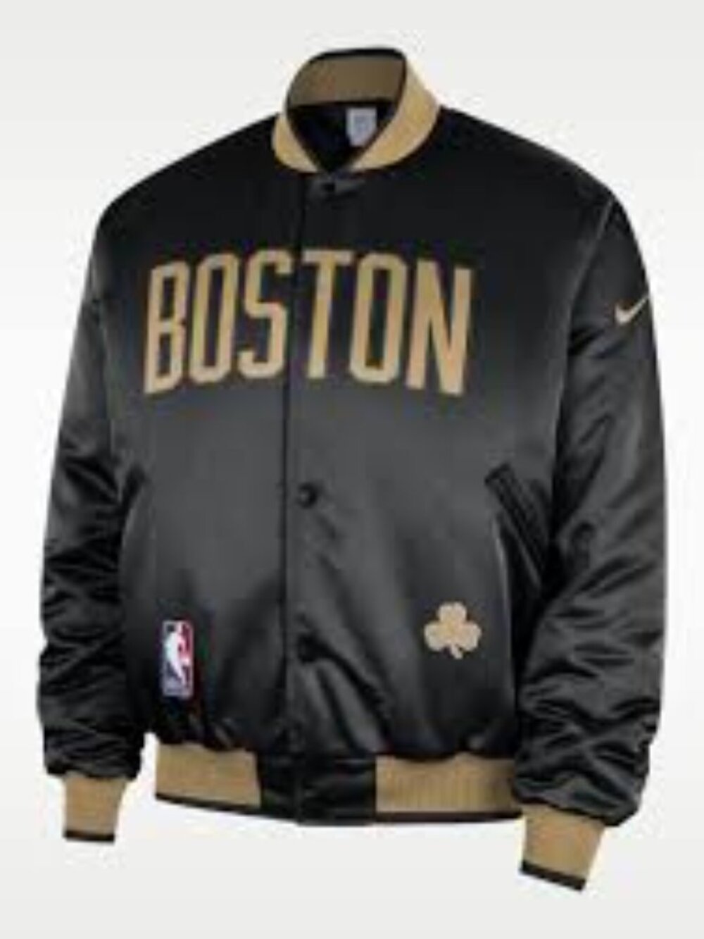 Men's Nike Black Boston Celtics 2025/26 City Edition Remix Courtside